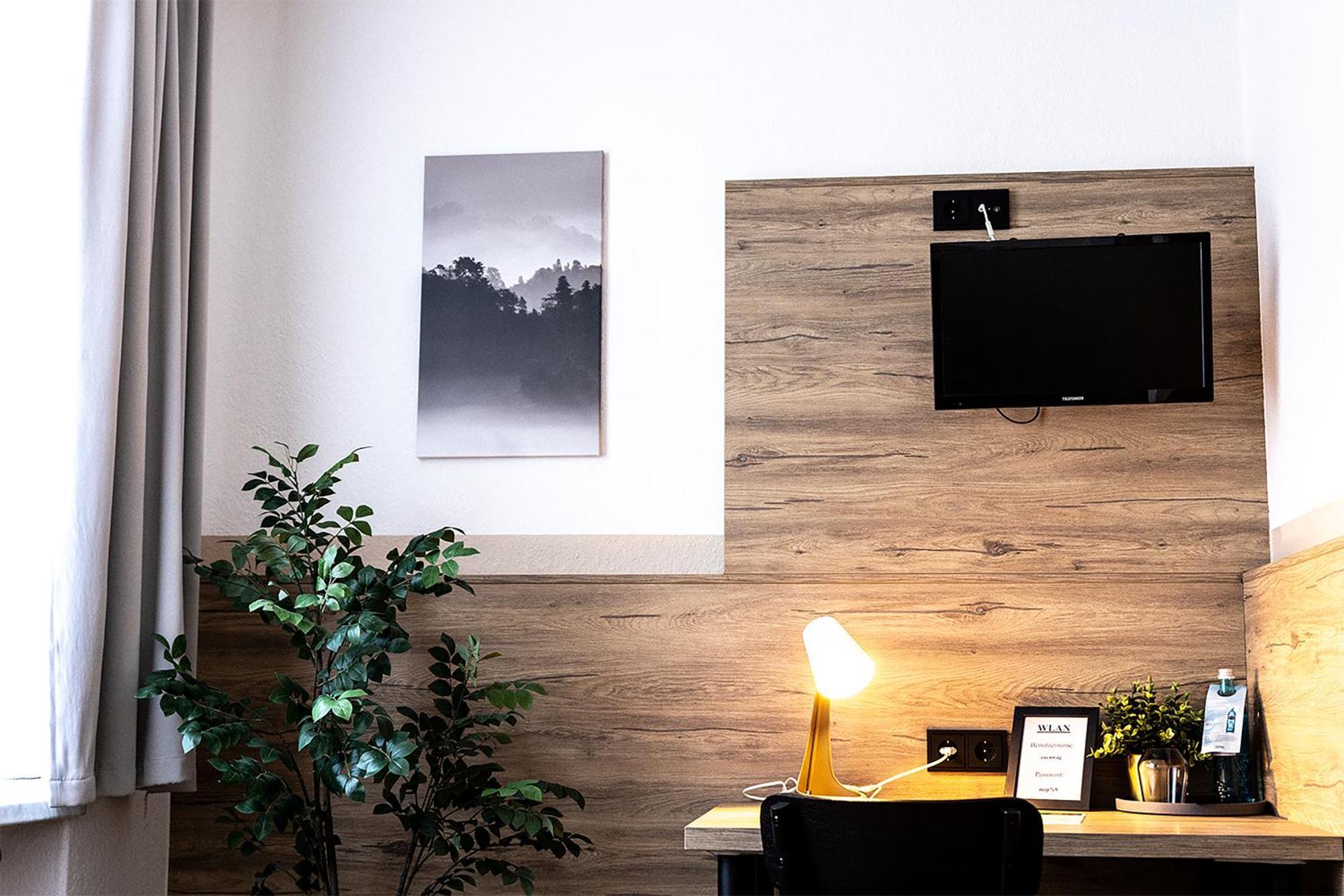 1A Hotel Zimmer Frei Spremberg Buitenkant foto